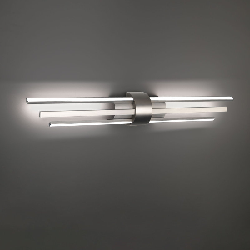 Melody 3 - Light LED Vanity Light, Brushed Nickel