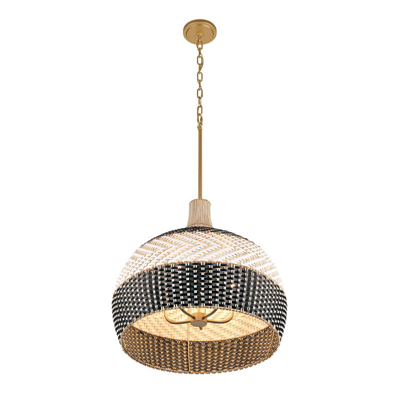Luminaire suspendu 5 lumières Burt