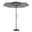 Aislynn 3m Traditional Parasol with LED Light-670096286