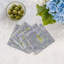Byzantine Jewel Hemstitch Cocktail 6" Linen/Cotton Napkin-50817605