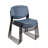 Cain Round X-Base Breakroom Table & 4 Zeng Stack Chairs-32520501