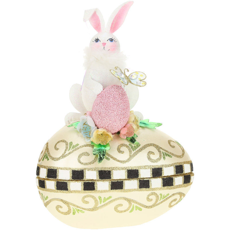 Bunny on Egg Box