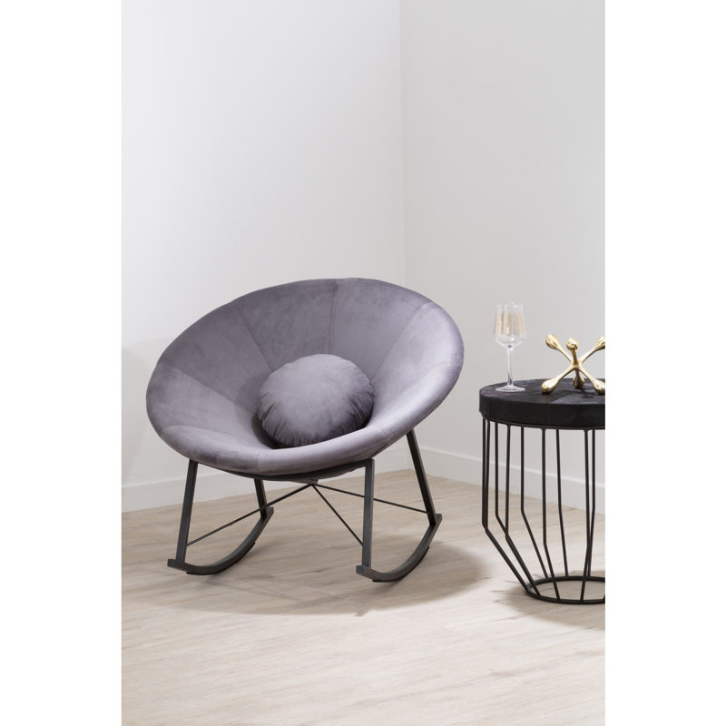 Frohna Rocking Chair, Grey