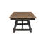 Table de salle à manger à rallonge de style maison de campagne 1Pc