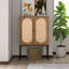 Armoire de rangement de salon en rotin de 40,95 po Bulverde-36348498