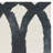 Amekia Hand Tufted Wool/Cotton Geometric Rug in Graphite/Ivory-860895569