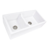 Hyannis 35.5'' L Farmhouse Double Basin Kitchen Sink