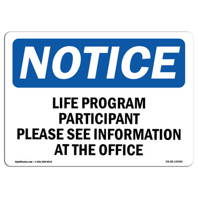 Notice Sign