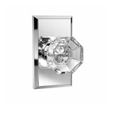 Bravura 925G-1 Bancroft Passage Knob w/ Rectangle Esc. US26