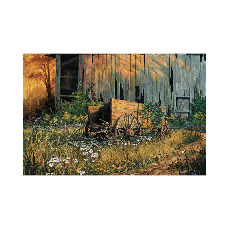 Abandoned Beauty - Wrapped Canvas Print, 30.48 cm H x 45.72 cm W