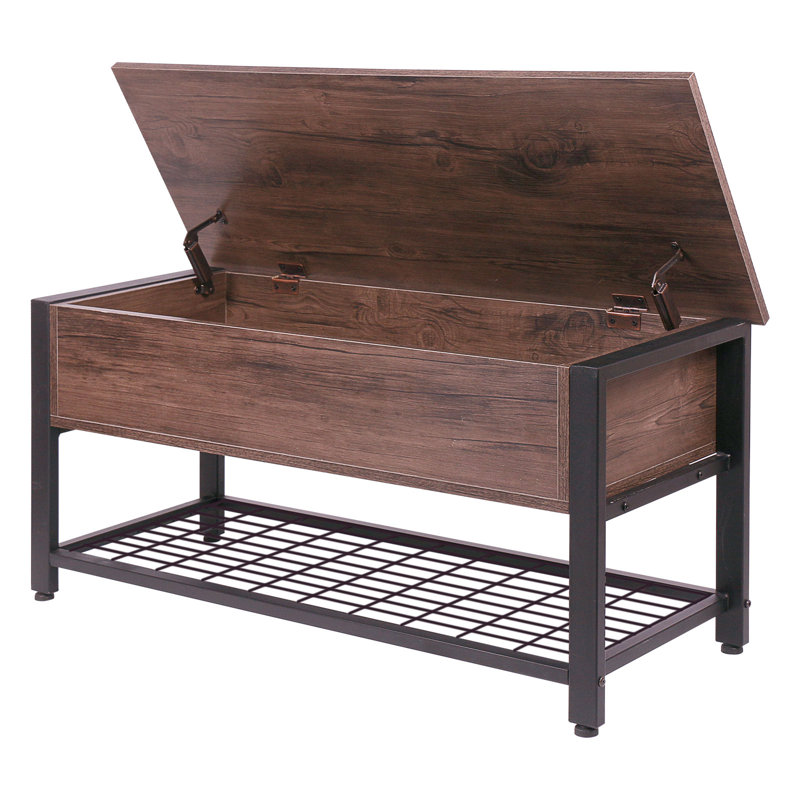 Storage Bench, Dark Brown