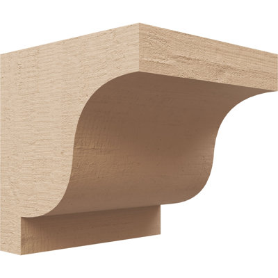Bois de cèdre brut Newport, grain de bois TimberThane, brun clair apprêté