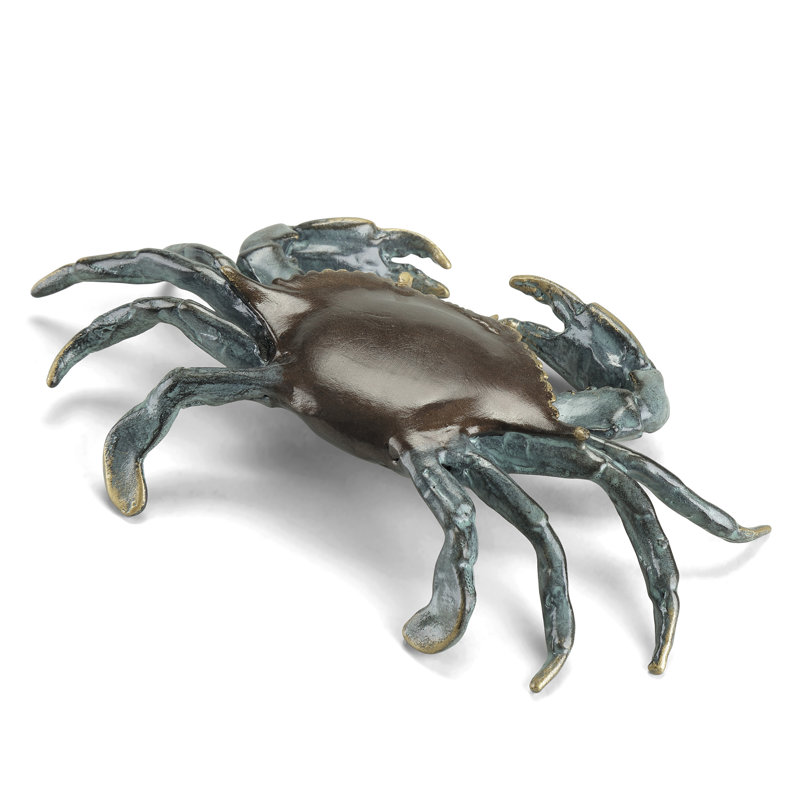 Grande sculpture crabe Bluepoint