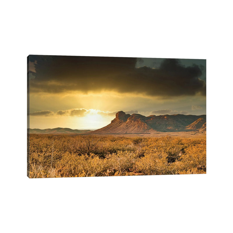 Western Landscape by Mark Paulda - Print on Canvas, Wrapped Canvas, 30.48cm H x 45.72cm W x 1.91cm D