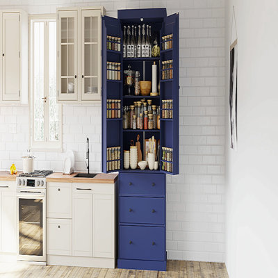 Armoire de rangement 77 po Farmhouse