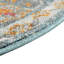 Tapis bleu à motif floral Haefner-2127474608