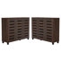 Lismore 3-Door Shoe Storage Cabinet (Set Of 2) – Holds 40 Pairs