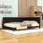 Modern Full Size Daybed with Elegant Armrest and Backrest-1137458984