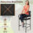 Outdoor 29.5'' Bar Stool with Cushion