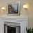 1-Light Stone Wall Sconce Hallway Wall Light Fixtures Small Wall Sconce