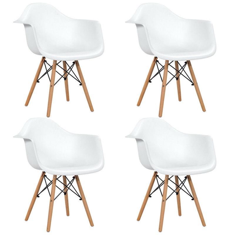 Fauteuil Avajane, Blanc