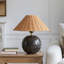 Lampe de table en marbre 11,8 po