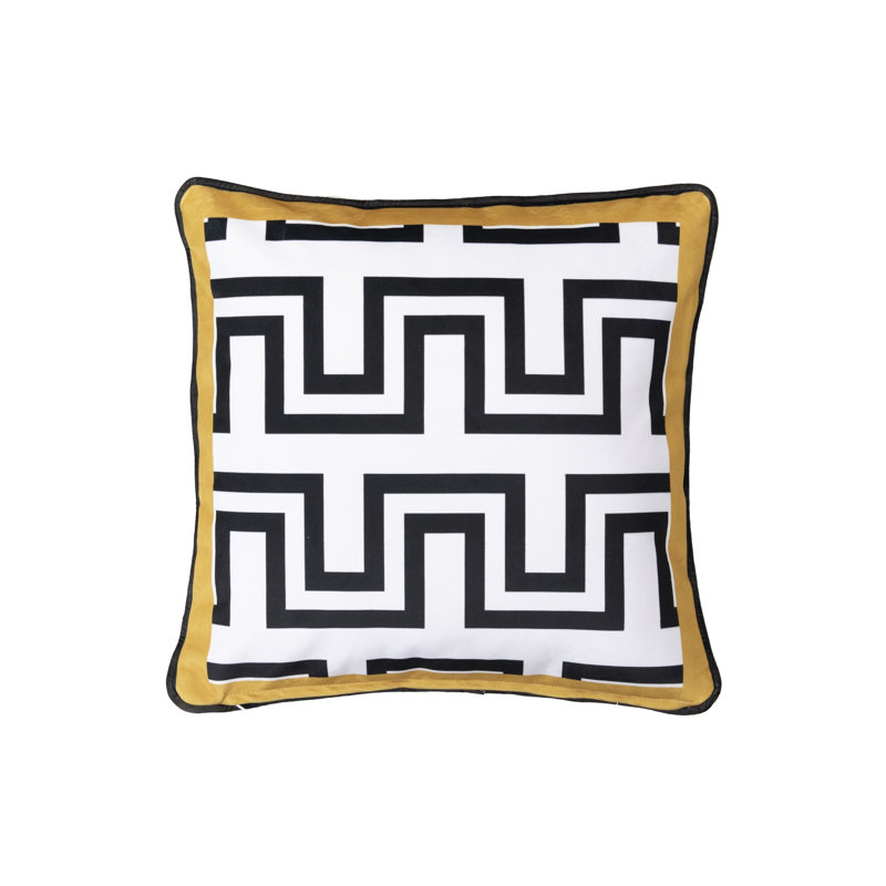 Rustburg Geometric Scatter Cushion with Filling, 30cm H x 45cm W x 13cm D