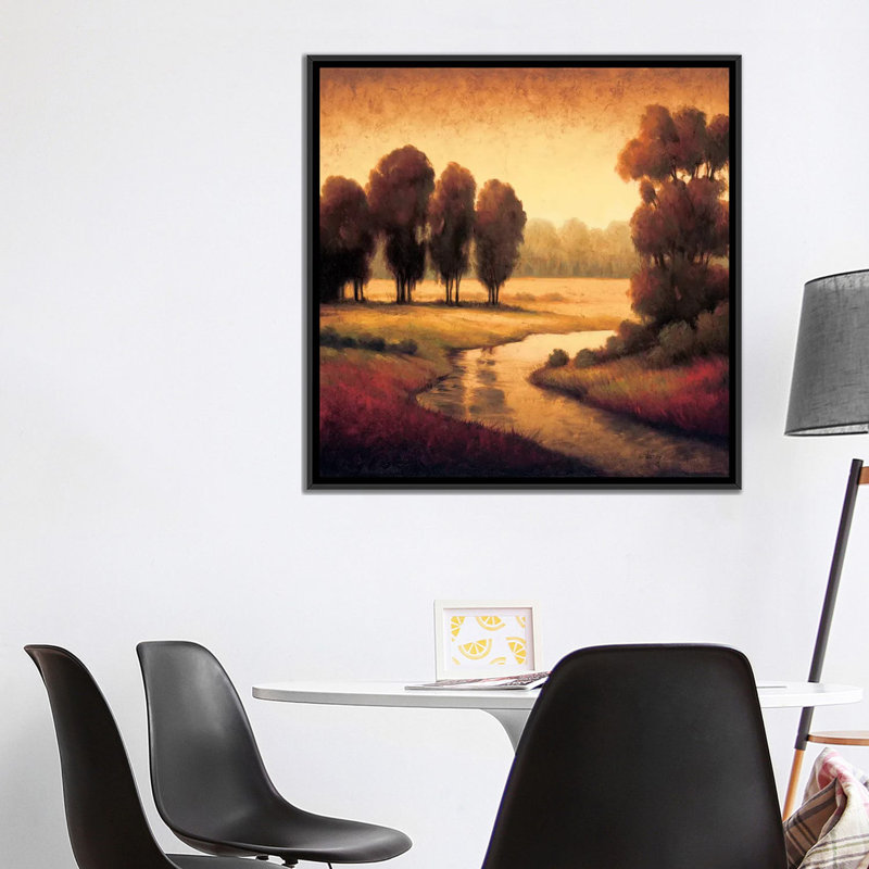 «Early Morning II» par Gregory Williams - Impression sur toile tendue sur châssis, H 26 po x l 26 po x P 1,5 po, Pas de tapis