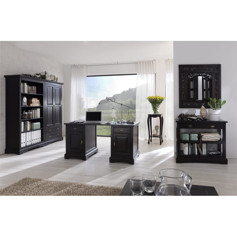 Heerenveen Solid Wood Executive Desk