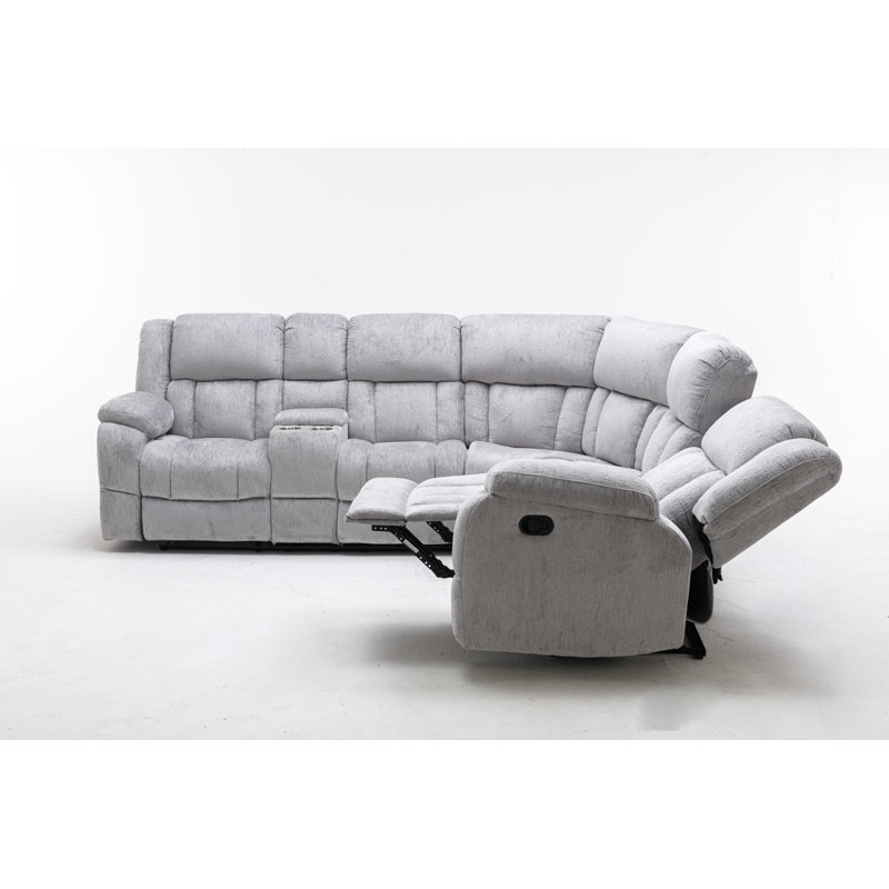 Canapé modulaire inclinable 3 pièces Landis