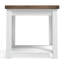 Table d'appoint Brixham 24 po, aucun assemblage requis, finition deux tons-1523247257