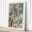 Moonlit Cherry Blossom Japandi 1 Piece Wrapped Canvas Wall Art-1489803353-1489803355