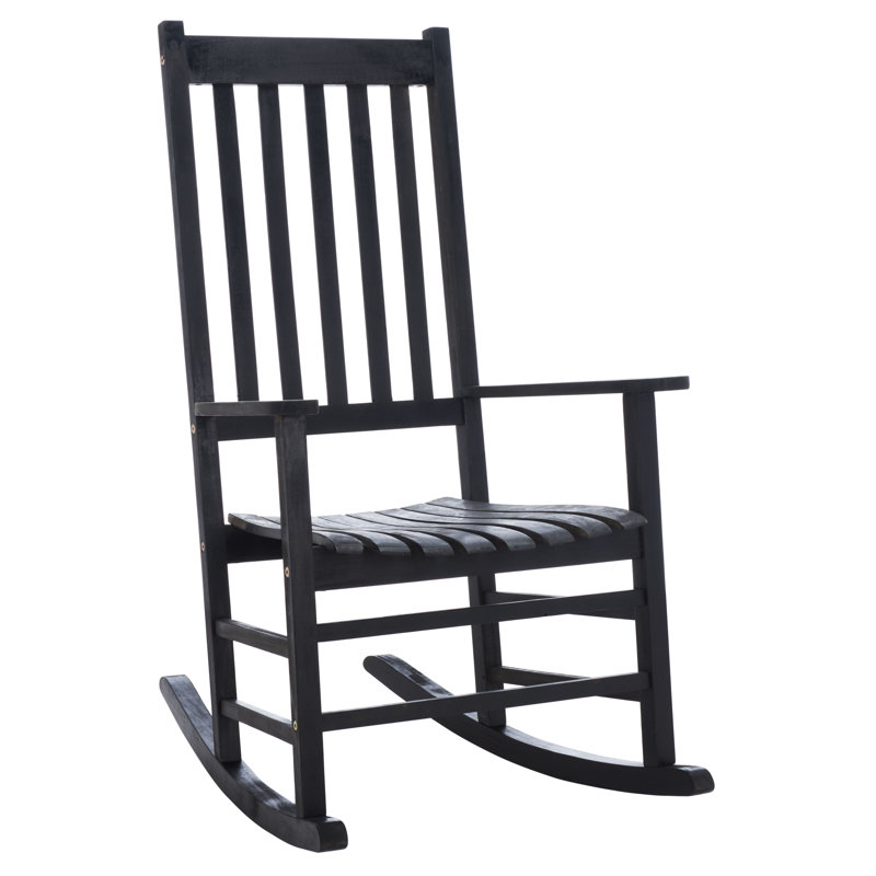Chaise berçante Babitz, Noir