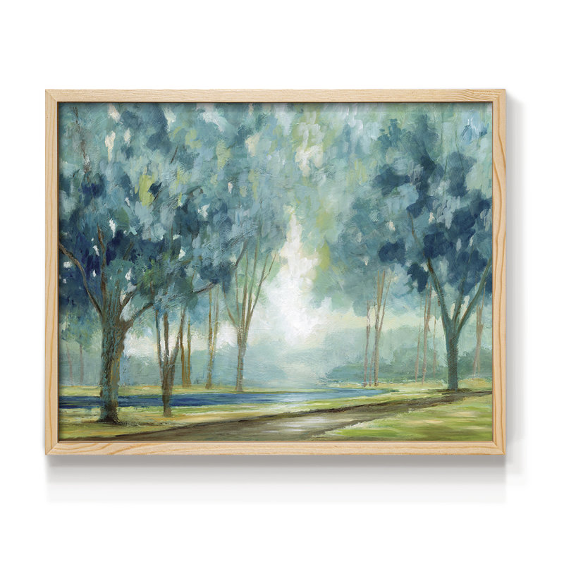 Ombre après-midi - Reproduction encadrée - Restickable, Naturel, H 11 po x l 14 po