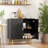 31.5" Modern Accent Cabinet With Shelve-860274493