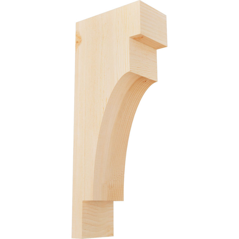 Corbeau méditerranéen, H 26 po x l 5,5 po x P 10 po, Sapin de Douglas, Lisse