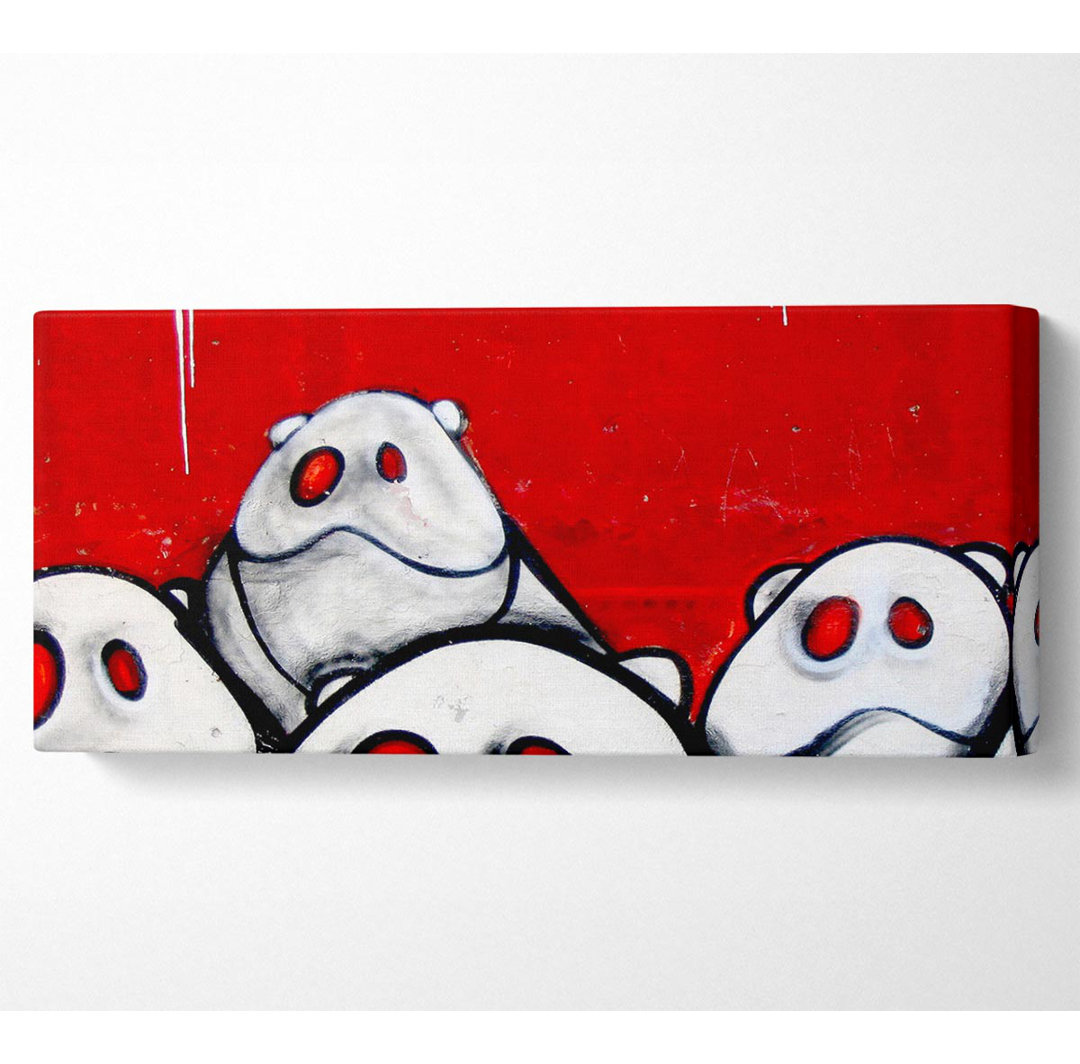 3116-Strange Animals - Kunstdrucke auf Leinwand - Wrapped Canvas