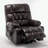 Faux Leather Heated Massage Chair