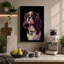 Neon Spaniel Modern - Wrapped Canvas-1379168954-1379168838