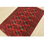 Tapis rouge unique de 3 pi 4 po x 4 pi 11 po One-of-a-Kind