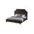 Vegan Leather Platform Bed-787054202-787054198
