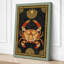 Geometric Crab Oracle Art Deco 1 Piece Wrapped Canvas Wall Art-936290313-936290315