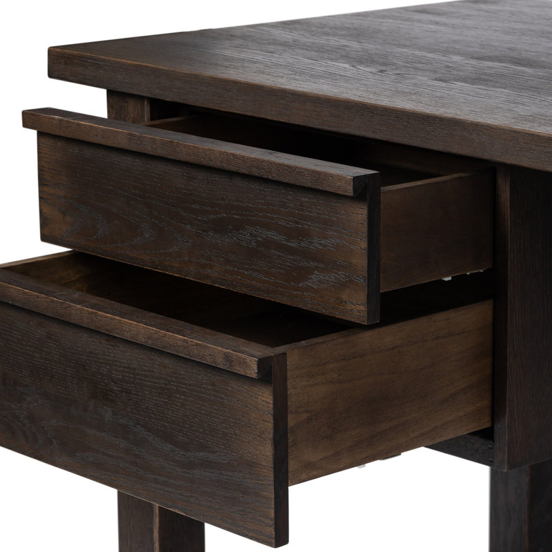 Carlton Desk-Dark Umber Oak