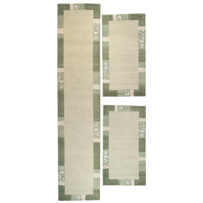 Royal Ganges Hand Tufted Green Rug