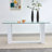 Glass Top Dining Table-1952296495