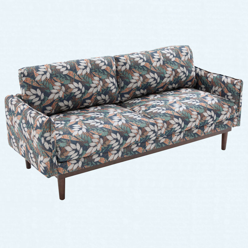 Causeuse moderne 75,75 ", canapé 2 places, Vert