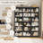 Huckins Standard Bookcase with Adjustable Shelves, 71.2" H x 63.4" W Modern Wood Storage Shelf-112500247