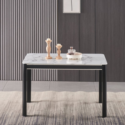 Brajon Metal Base Dining Table