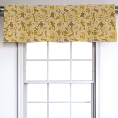 Sateen Ruffled Window Valance