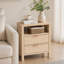 Table de chevet 2 tiroirs avec tablette Avelyn-1694791715-1694941942-1705279100